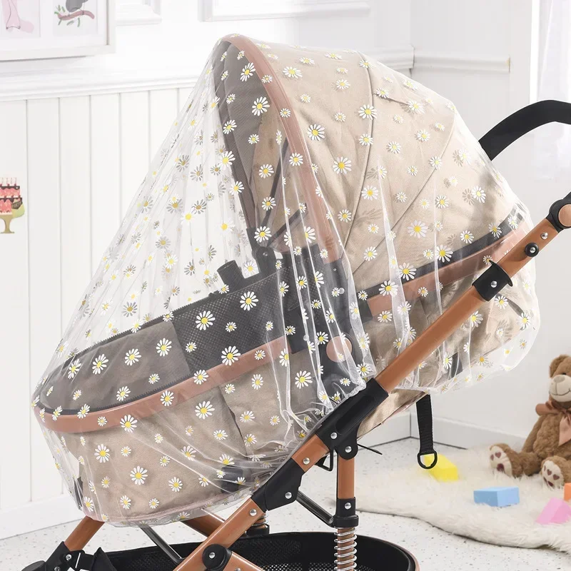 Moustiquaire pour poussette de bébé, filet de Protection contre les insectes, accessoires de poussette, maille de Protection sûre pour nourrissons