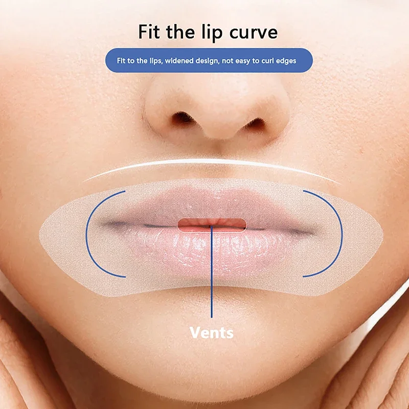 Bandes autocollantes Anti-ronflement pour le sommeil, 30 pièces, bande d'étanchéité douce et moins de bouche, autocollant correcteur de bouche pour le sommeil