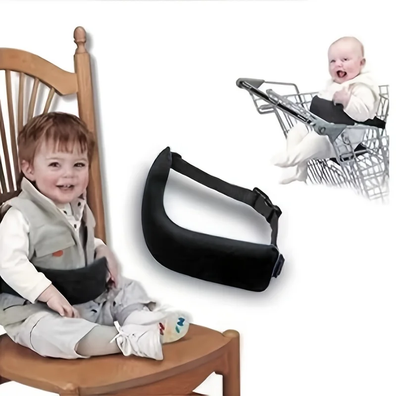 Sangles de sécurité pour chaise haute, sangle de sécurité universelle pour bébé, harnais pour chaise haute pour nourrissons et tout-petits