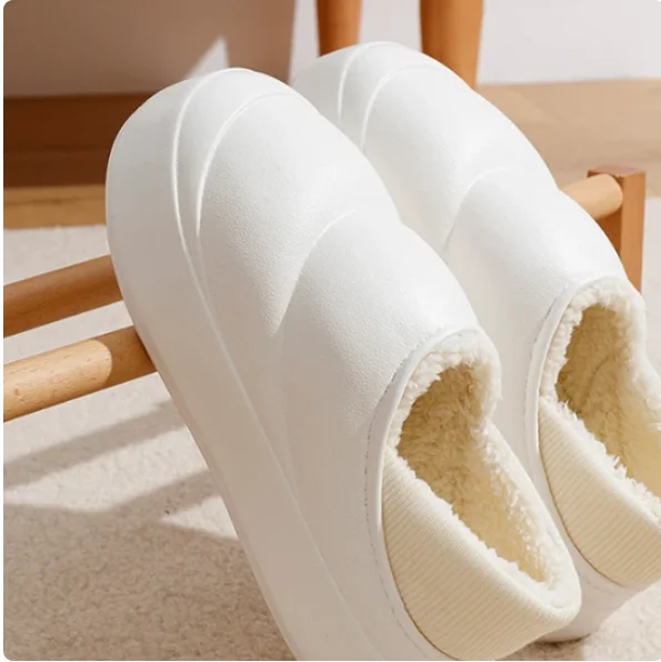 Chaussures brûleur imperméables pour femmes, chaussures d'intérieur chaudes, plate-forme optique, chaussures en coton coordonnantes