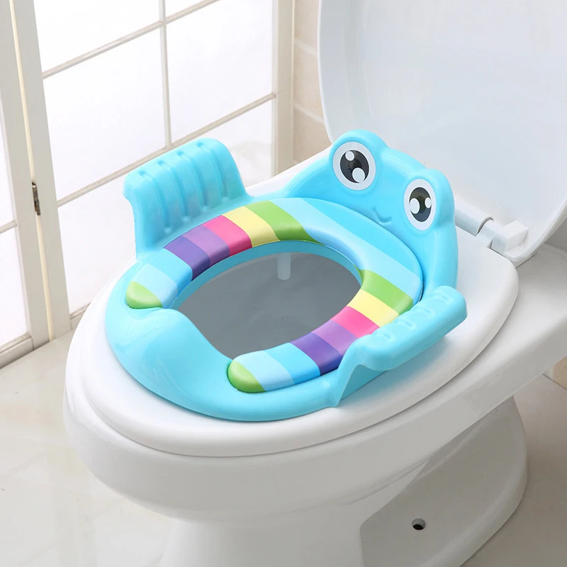 Siège d'entraînement de toilette pour bébé, siège de pot pour enfants, tapis d'entraînement de toilette doux et antidérapant pour tout-petits, coussin urinoir pour enfants, chaise de Pot pour enfants