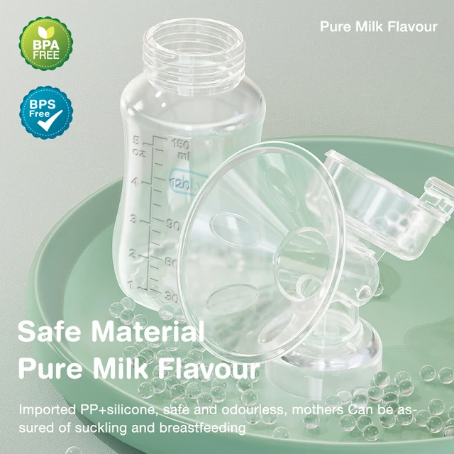 Dr.isla tire-lait bébé mamelon aspiration manuelle pompe à lait alimentation seins pompes bouteille de lait succion fournitures post-partum sans BPA – Image 4