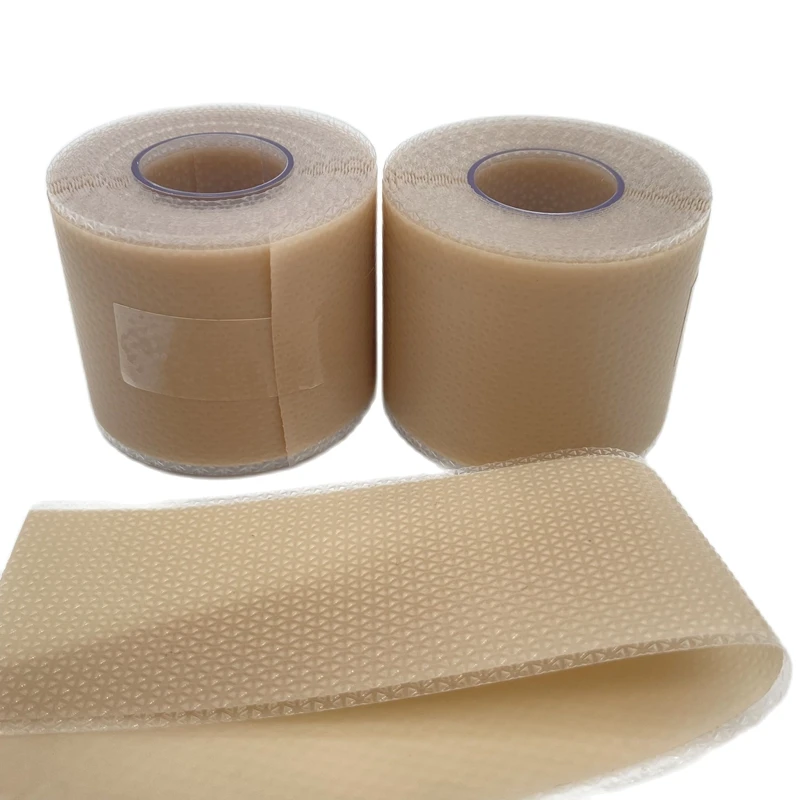 Ultra-Thin Silicone Lace Tape for Wigs - 4cm x 50cm Non-Slip Adhesive Tape for Tape Hair Extensions, Knots Healer, Lace Wig Grip