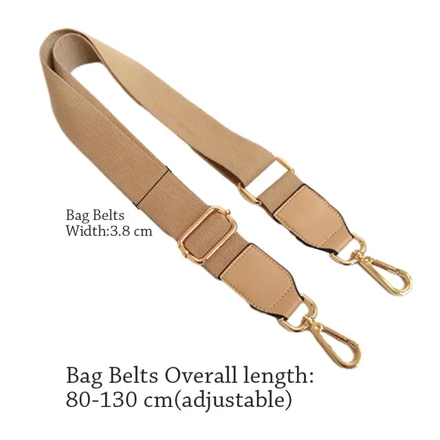 Sangle de sac à main en nylon solide pour documents, sangle de sac initiée, environnement pour sacs, remplacement réglable, accessoires de sac Foy – Image 4