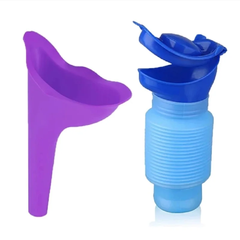 Urinoirs portables pour adultes, aide aux toilettes, voiture, voyage en plein air, pour hommes, femmes, enfants, pot, entonnoir, pipi, toilettes de Camping