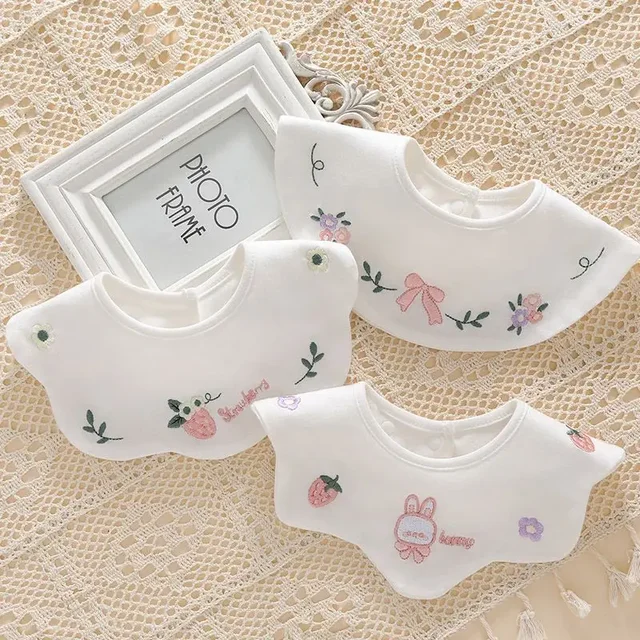 Bavoirs en pur coton pour bébé, résistant à 360 °, anti-vomi, livraison gratuite, accessoires buccaux – Image 3