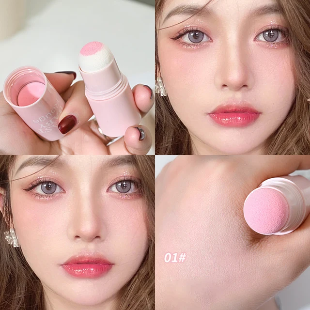 Bâton de fard à joues doux et rebondissant énergique, Style coréen, éclaircissant, double usage pour les lèvres et les joues, couleur naturelle, vitalité pour fille, nouveau – Image 6