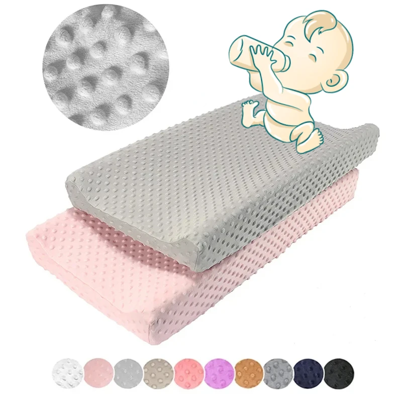 Housse de protection pour berceau de bébé et matelas à langer en coton doux et respirant, adaptée à la réception-cadeau pour bébé, housse de matelas à langer