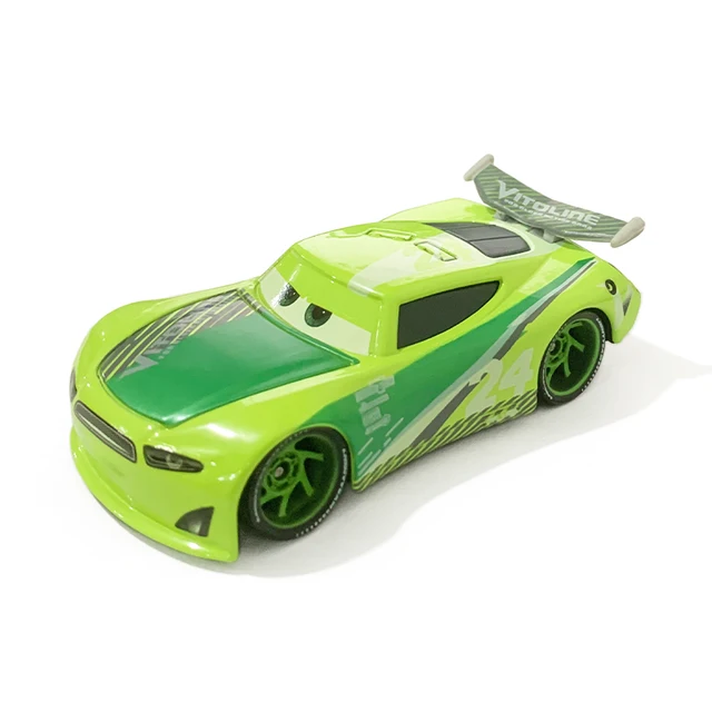 Hot Disney Pixar Cars cadeaux d'anniversaire pour enfants voiture cadet 1/55 rapport modélisation métal enfants jouet voiture alliage course modèle à collectionner – Image 3