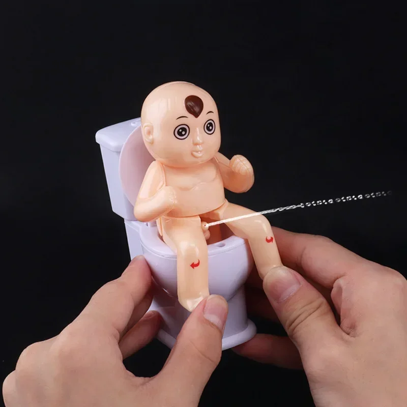 Jouet gicleur nouveauté-tour de pulvérisation d'eau drôle de pipi de toilette pour les enfants, cadeaux de farces hilarants pour les enfants