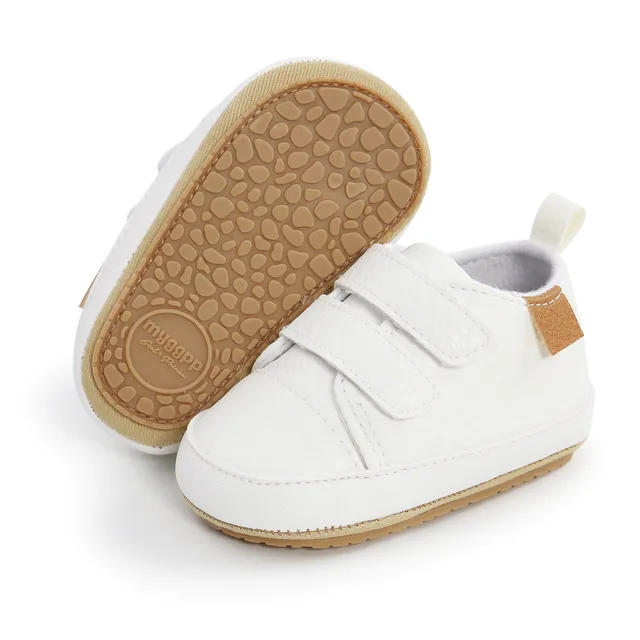 Meckior bébé logiciel semelle enfant en bas âge chaussures confortable respirant anti-dérapant bébé baskets multicolore en option 0-18 mois – Image 2