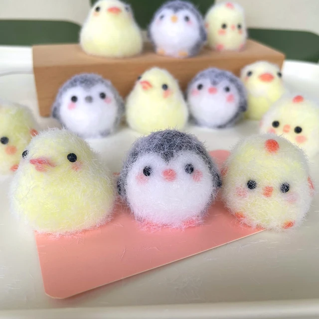 Collant Tpr Squishy Mini pingouin canard soulagement du Stress Squishy nouveau jouet Fidget, mini jouet à presser en Relief – Image 3