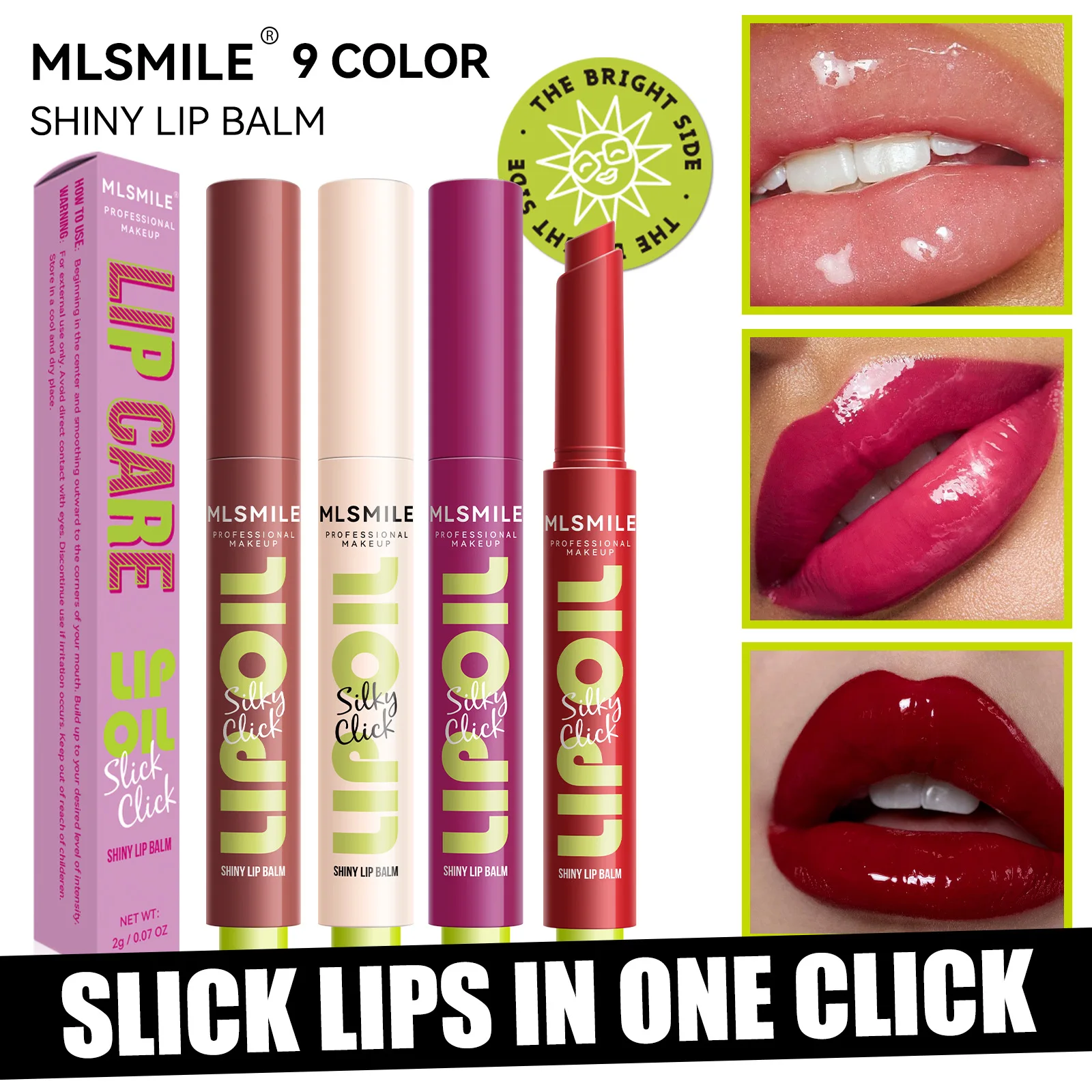 Rouge à lèvres brillant, 9 couleurs, baume à lèvres longue durée, brillant à lèvres imperméable, maquillage pour femmes
