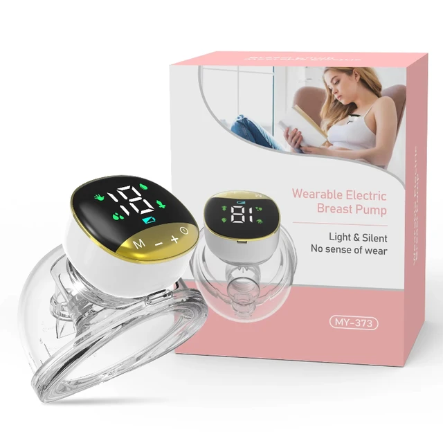 Dispositif mains libres portable, succion automatique, bouteilles de 180ml, soins sans Silicone, lait portable unique, tire-lait d'allaitement pour bébé
