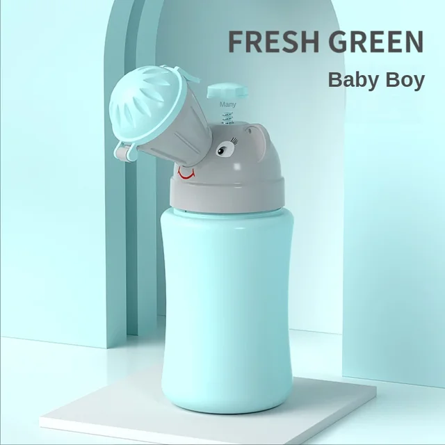 Urinoir de toilette hygiénique Portable pour bébé, pour garçons et filles, pot anti-fuite pour voyage en voiture en plein air, toilettes d'entraînement pratiques pour enfants – Image 5