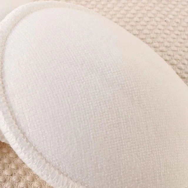 Coussinets d'allaitement pour mère, lavables, imperméables, pratiques, serviette en tissu éponge, coussinets d'allaitement réutilisables, 4 pièces/ensemble – Image 3