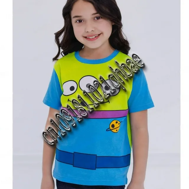 Toy Story Woody Buzz Lightyear correspondant famille Cosplay T-Shirt haut T-Shirt famille vêtements Costume Streetwear hommes femmes garçons filles – Image 2