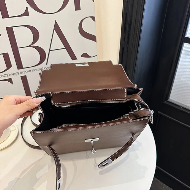 Sac à dos en cuir PU avec sangle réglable pour femme, sac à main décontracté, sac à documents solide, sac à main pour l'école de shopping, commpiedmont – Image 5