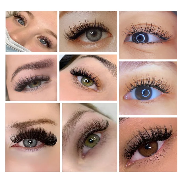 NAGARAKU-Extensions de Cils Artificiels en Faux Vison, Toutes Tailles, 6 Étuis, C D CC esse Curl – Image 6