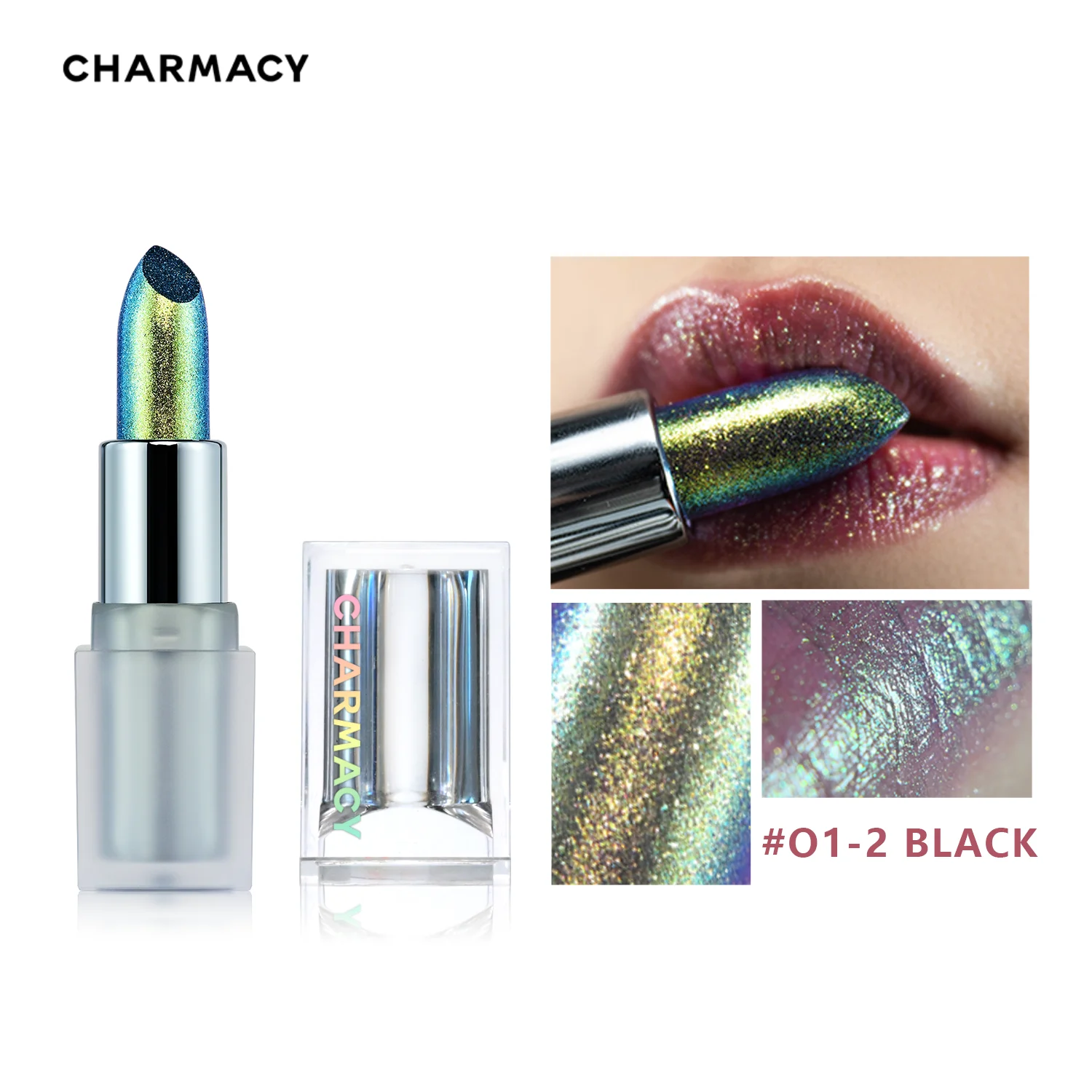 CHARMACY 6 couleurs Magicolor star lueur rouge à lèvres PH changement de couleurs brillant à lèvres nourrir l'humidité maquillage professionnel des lèvres