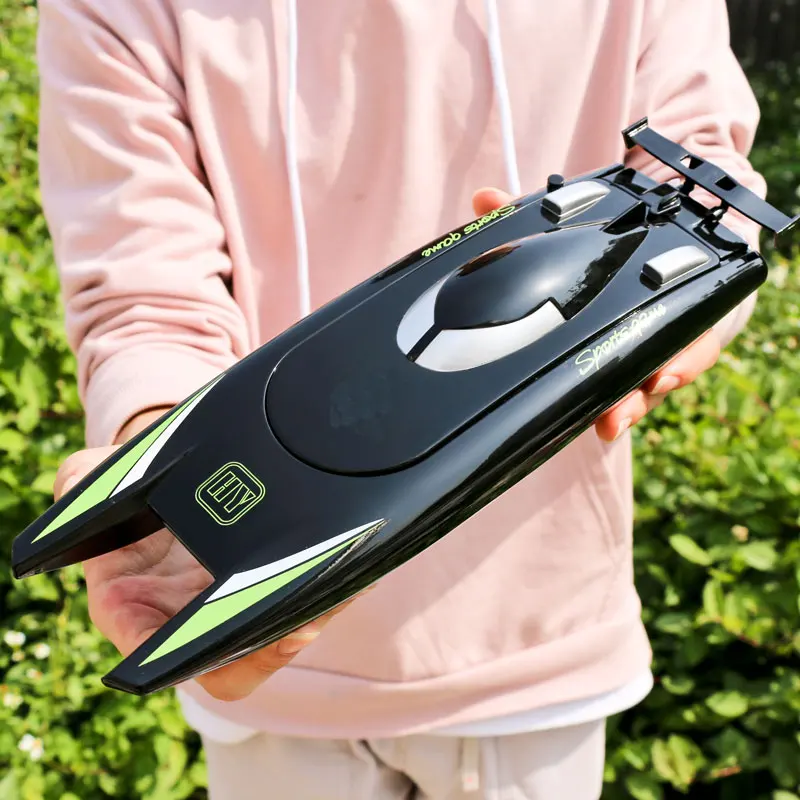 Bateau de course à grande vitesse RC 2.4G, étanche, Double moteur, télécommande, hors-bord professionnel, cadeaux, jouets pour garçons, 805