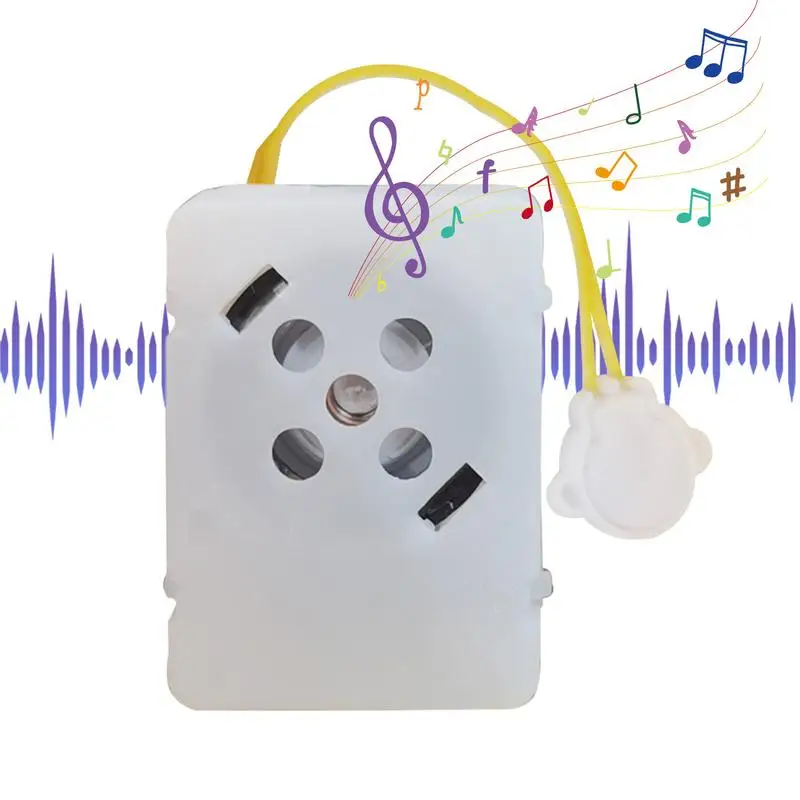 Boîte sonore enregistrable avec voix claire, jouet en peluche, dispositif d'enregistrement de messages vocaux, animal en peluche, beurre