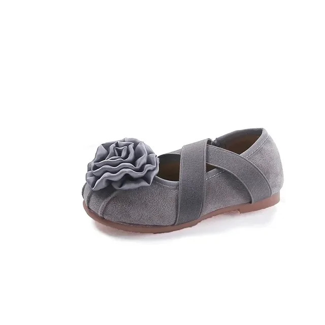 Chaussures de Ballet rétro françaises à fleurs douces pour filles, mocassins simples de printemps pour enfants, chaussures plates de princesse antidérapantes à semelles souples – Image 5