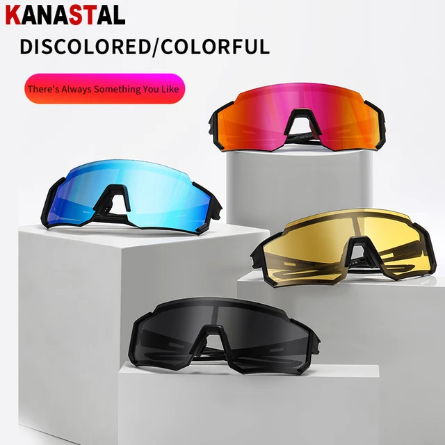 Lunettes de soleil polarisées de sport UV400 pour hommes, photochromiques, monture PC, lunettes de nuit, équitation, voyage, anti-absorbe ouissement, lunettes interdites – Image 3
