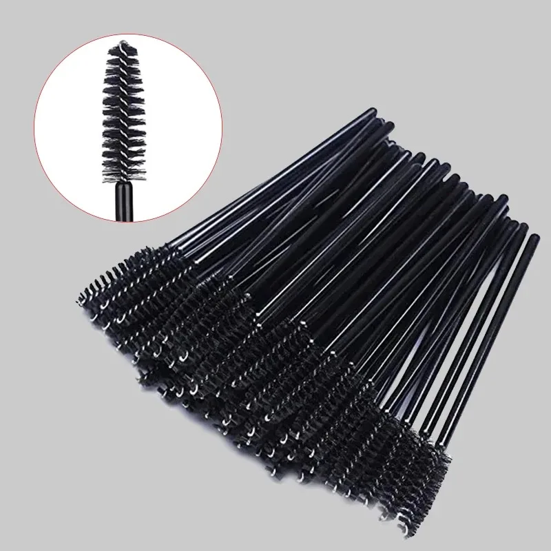 Brosses à Cils de Poulet, Outils d'Extension, Brosses à Mascara, Applicateur, Bobines, Outils de Maquillage, 1000 Pièces