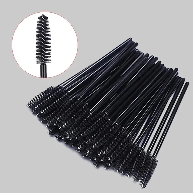 Brosses à Cils de Poulet, Outils d'Extension, Brosses à Mascara, Applicateur, Bobines, Outils de Maquillage, 1000 Pièces