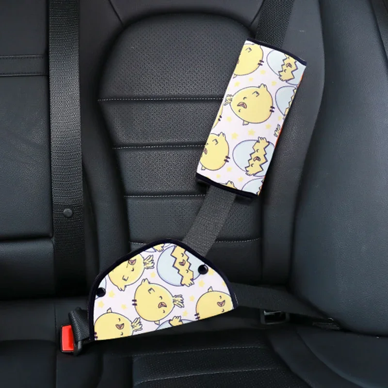 Support de réglage de ceinture de sécurité de voiture, housse de rembourrage de ceinture de sécurité, kit de coussin de positionnement initié, anti-cou, bébé, enfant, enfants
