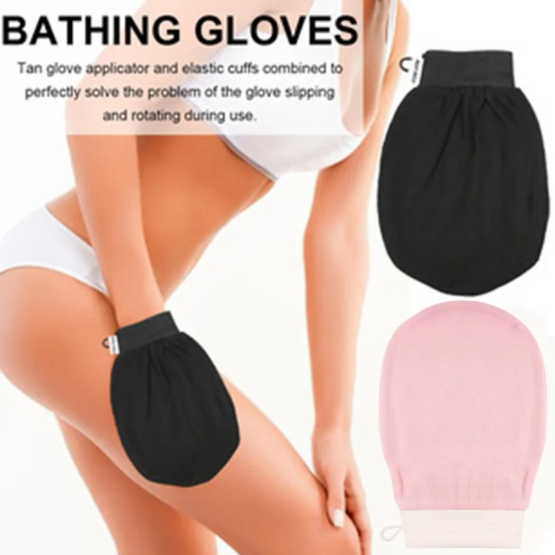 Gant de gommage de bain Hammam marocain, exfoliant pour le corps, gant de Massage pour le visage, gant exfoliant, couleur aléatoire, lavage de bain et de douche
