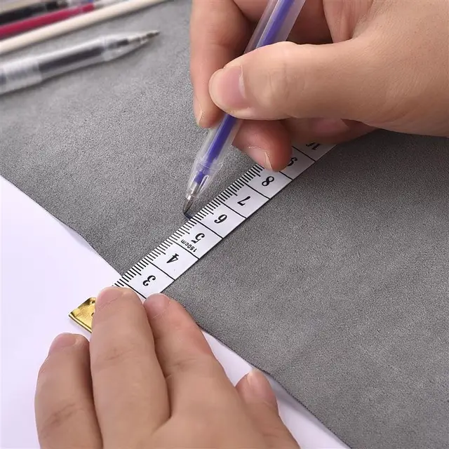 10Pcs/Set Heat Erasable Magic Marker Pen Temperature Disappearing Fabric Fabric Pens Line Marking DIY Craft Sewing Accessories – Image 2