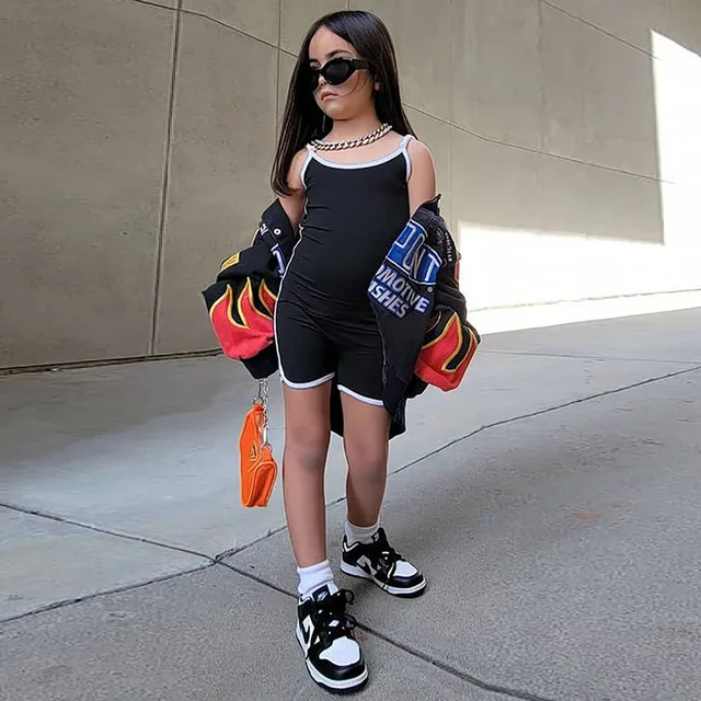 Salopette de Yoga mère et fille, vêtements d'été pour femmes et filles, Look familial, tenues assorties, combinaisons sans manches pour maman et moi – Image 2