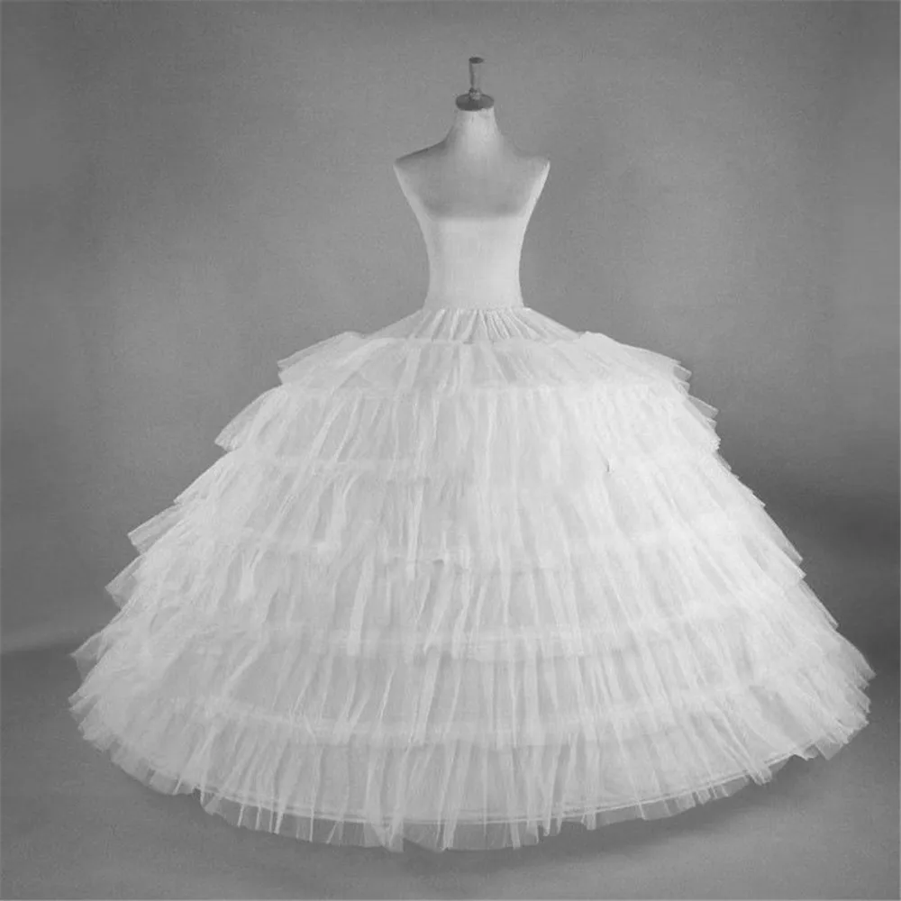 Jupon de mariage de mariée sous-jupe robe de bal Crinoline Slip sous-jupe Bridae robe de bal jupons