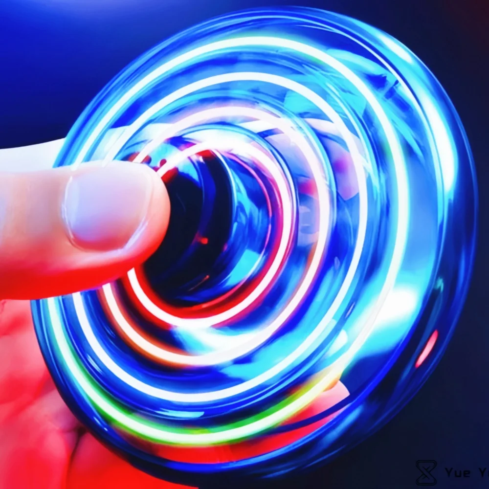 Hélicoptère volant magique, mise à niveau du bout des doigts, gyroscope volant, ventilateur de vol, votre Drone, avion, jouet de Type LED, cadeau pour enfants