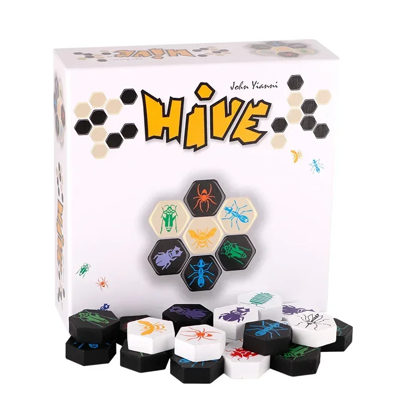 New Hive Board Game 2 Players Family Party Parents With Children Funny Game Entertainment Made High Quality Wooden Friend Gift