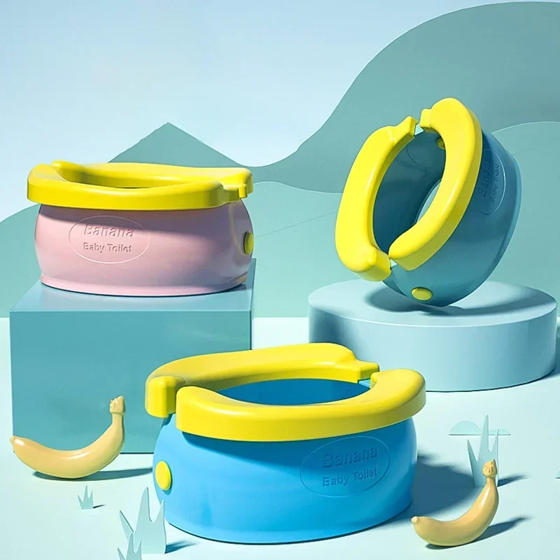 Enfant pot siège d'entraînement pliant voyage bébé toilette Pot Squatty Pot urinoir pour enfants bébé Pot enfant toilette Portable Pot