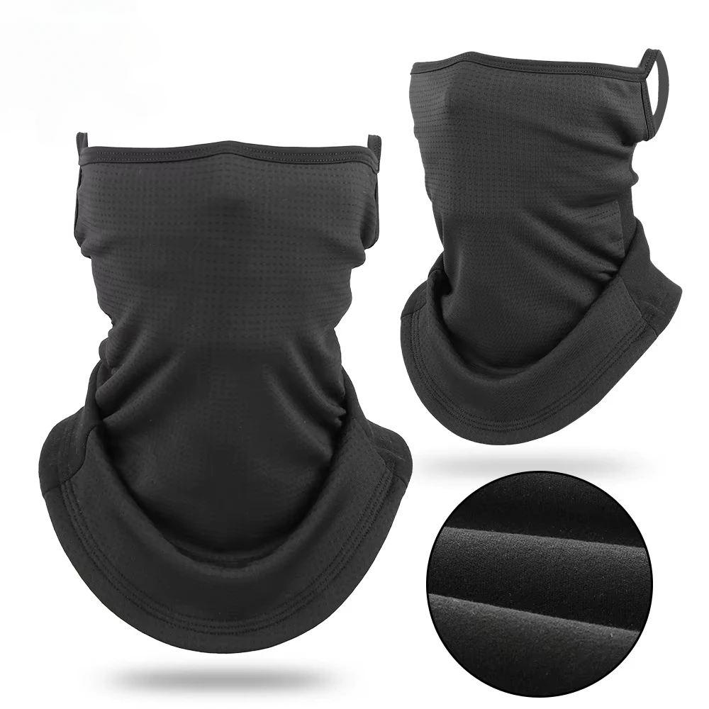 Demi-masque bandana chaud pour homme et femme, écharpe GaClaTube, mouchoir coupe-vent, bandeau de sauna, ski et pêche, oreille suspendue, cou, présidence, hiver