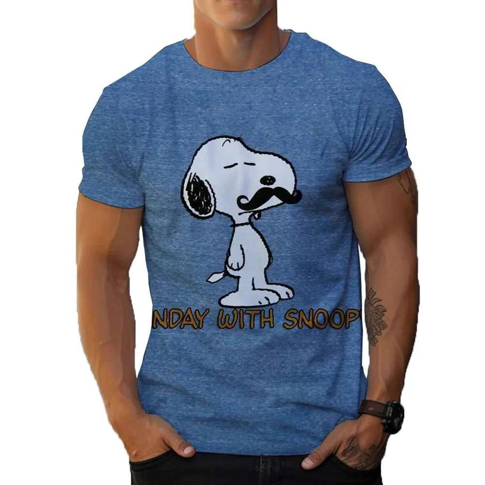 T-shirt à Manches Courtes Imprimé en 3D pour Enfant et Adulte, Dessin Animé, Personnalisé, à la Mode, Nouvelle Collection Été 2024
