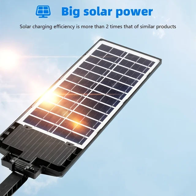 Projecteur Solaire LED avec Détecteur de Mouvement et Télécommande – Image 3