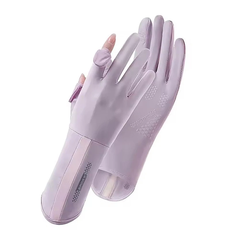Gants de protection solaire résistants à l'usure, gants à rabat pratiques, pêche, cyclisme en plein air