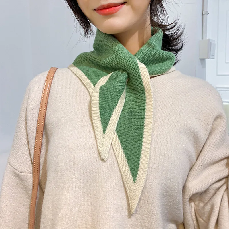 Faux colliers chauds pour femmes, petit châle, écharpe en tricot, chemise pour filles, faux col pour robe pull, chemise, col détachable, automne