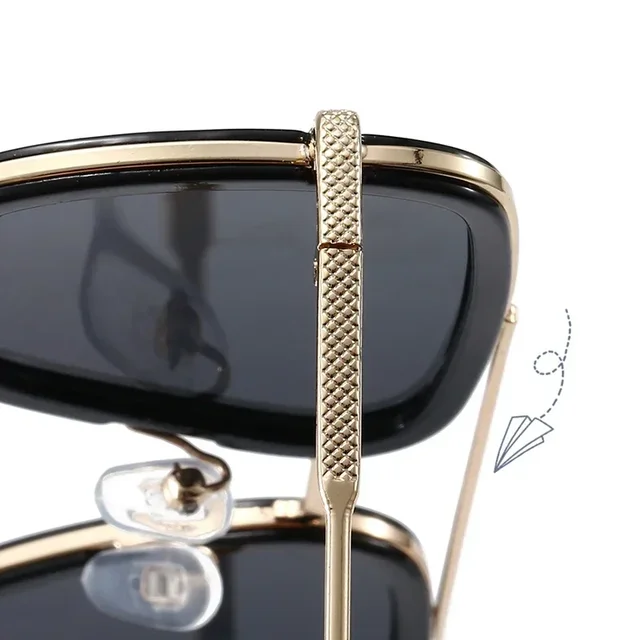 Lunettes de soleil Tony Stlavabo pour enfants, Iron Man, lunettes de mode pour bébés garçons et filles, nuances pour enfants de 3 à 12 ans – Image 6