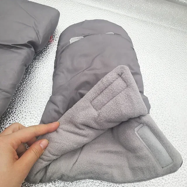 Gants de poussette pour bébé, gants de voiture d'hiver Extra épais, chaleur par temps froid pour les Parents et les soignants, Protection contre le gel, le vent et la neige – Image 4