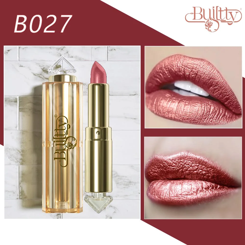 Rouge à lèvres doré, nouvelle mode, mat, imperméable, longue durée, Sexy, maquillage coréen