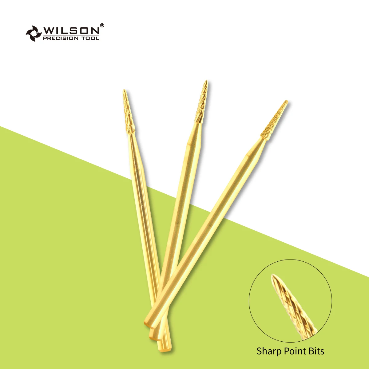 WILSON Bits à pointe pointue-outils/manucure/accessoires pour ongles/forets à ongles