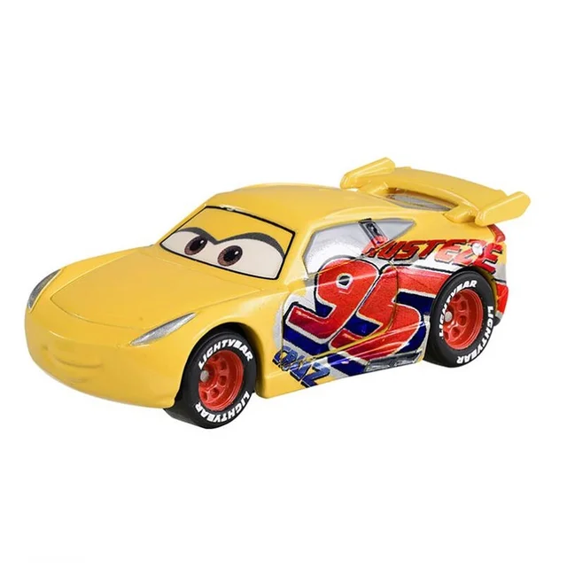 Voitures Disney Pixar Collection originale 2 3 jouet Miss Fritter Lightning Mcqueen Collection Diecast Metal Racer enfant cadeau de noël – Image 6