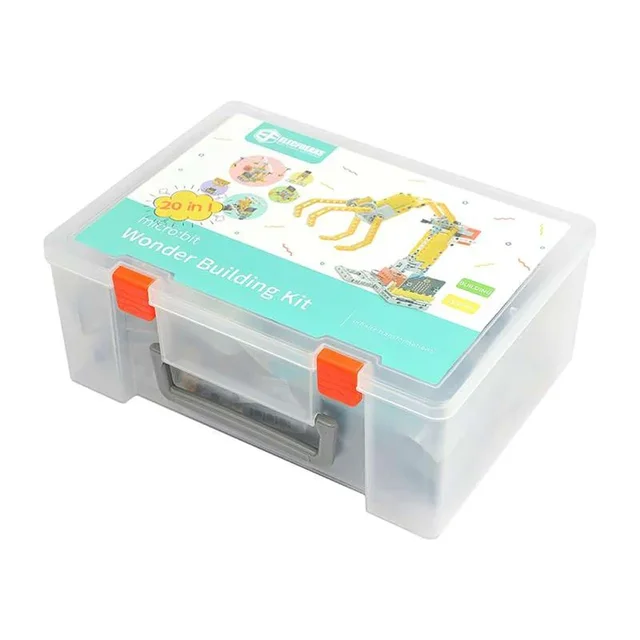 ELECFREAKS-Kit de construction Wonder Micro:bit 32 en 1, carte Wukong 6,000, blocs de construction de puzzle Microbit, tige de codage amusante pour enfants – Image 5