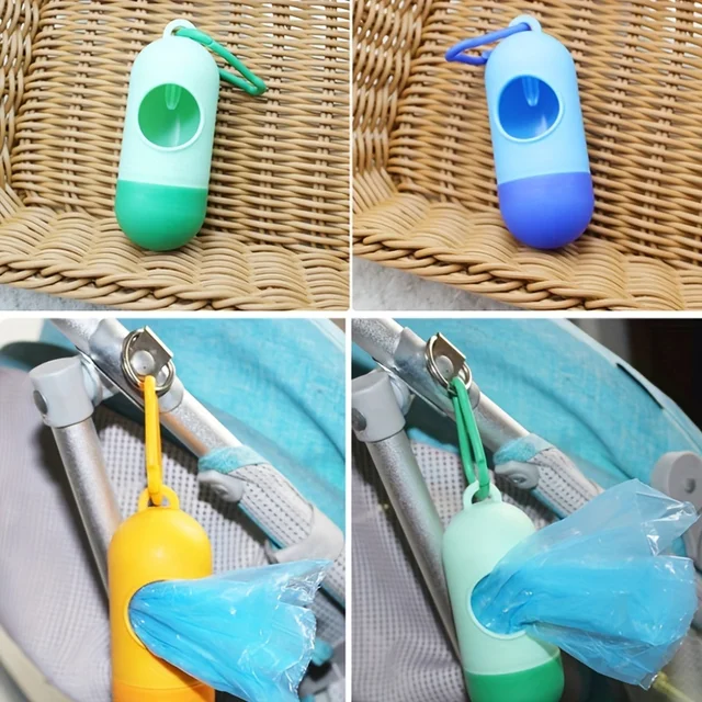 Recharge de sac à langer portable pour bébé, distributeur de sac à déchets, accessoire de sac à langer pour nouveau-né, comparateur d'aide, article de bébé, cadeau pour bébé – Image 5